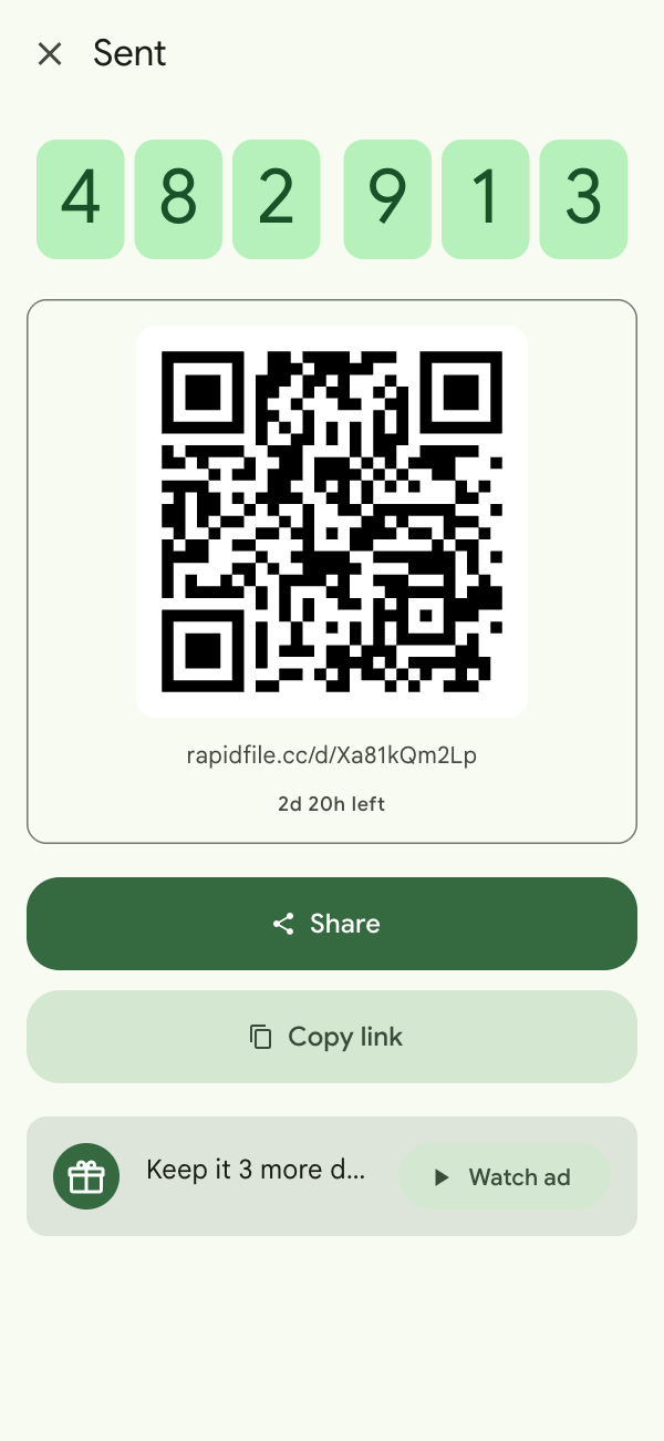 Rapidfile app
